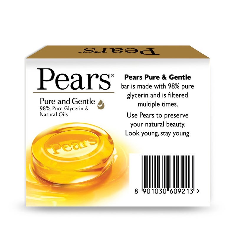 Pears New Pears Glycerin Soap Bar- 125g -New Stock - Image 3